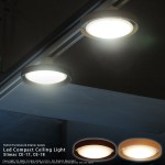 LED コンパクトシーリングライト Slimac CE-17 CE-18