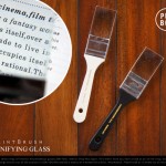 PaintBrush MAGNIFYING GLASS / PUEBCO