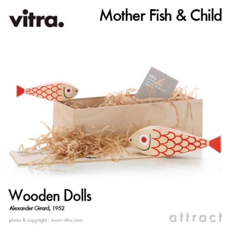Vitra  Wooden Dolls  Mother Fish & Child