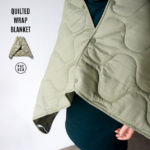 QUILTED WRAP BLANKET /キルト ラップ ブランケット PUEBCO