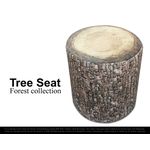 丸太椅子。FOREST COLLECTION TREE SEAT