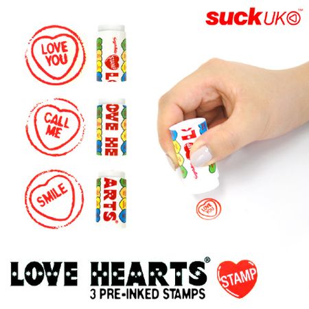 Love Hearts Stamp / suckUK