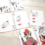 犬と猫のトランプ。Inky-Dinky(インキーディンキー) Playing Cards