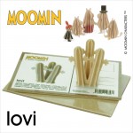 lovi MOOMIN ニョロニョロ グリーティングカード