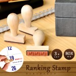 星にハートに王冠。ランキングスタンプ Ranking Stamp