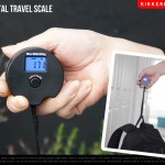 旅行用荷物重量測定器。Mini Digital Travel Scale Kikkerland