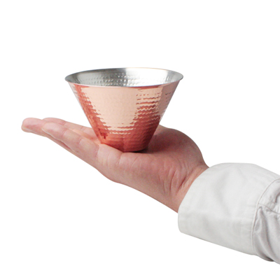 銅の杯。RED&WHITE 1P / PRODUCT DESIGN CENTER