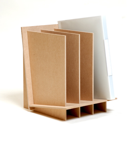 margherita/組み立て式ファイルスタンド 3連タイプ