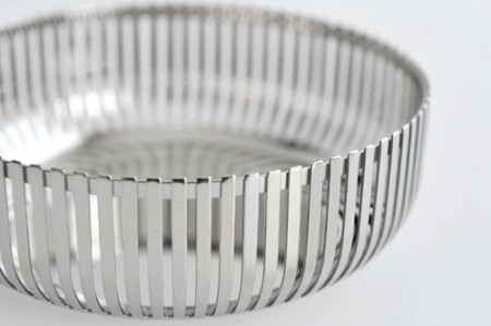ステンレスの美。ALESSI アレッシィ PCH02 バスケット