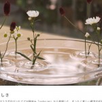 花瓶なくても一輪挿し。oodesign/Floating Vase RIPPLE