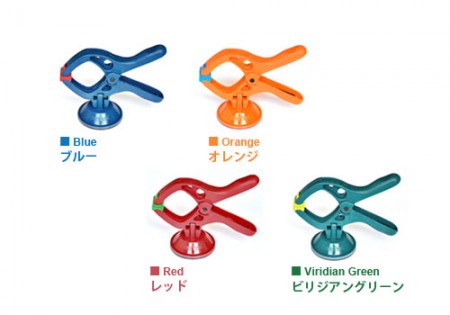 吸盤とつまみの融合。WF SPRING CLAMP SUCTION CUP