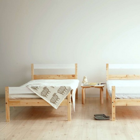 ホームカミング NH01 ひのきの二段ベッド ナチュラル