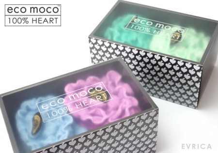 花のようなタオル詰め合わせ。ecomoco Rainbow モコモコギフトセット