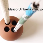 穴に傘を。ideaco Umbrella stand  pond