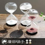 美しい砂の時計。スナ式トケイ 廣田硝子株式會社