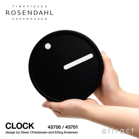 文字盤回転式壁掛け時計。ROSENDAHL PICTO CLOCK