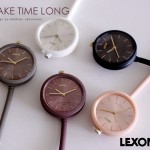 くくりつけたり自由な紐。LEXON 時計 TAKE TIME LONG