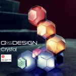 連結照明。QisDesign/キスデザイン Crystal/クリスタル