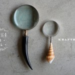 硬派な虫眼鏡。BONE SHELL MAGNIFIER/KRAFTRIPS＆Co/DEMODE