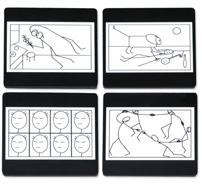 メッツナー コースター MoMA Metzner Stick Coasters