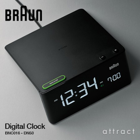 BRAUN/ブラウン  Digital Clock デジタルクロック  LCDディスプレイ