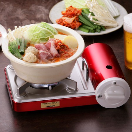 卓上コンロ イワタニ カセットフー プチスリム CB-JRC-PS-R