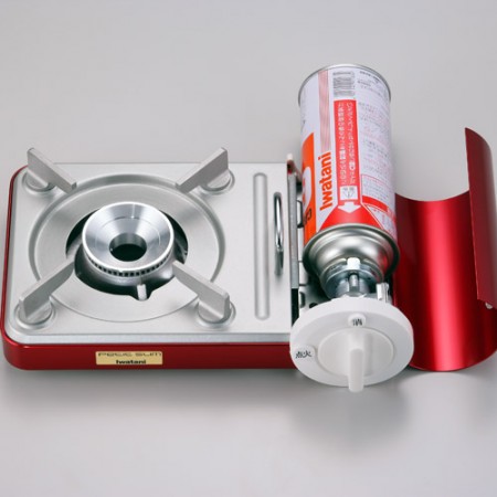 卓上コンロ イワタニ カセットフー プチスリム CB-JRC-PS-R