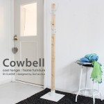 直立系。カウベル コートハンガー -Cowbell coat_hanger-