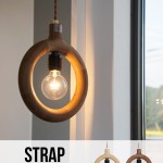 つり革照明。STRAP Wood pendant light / APROZ