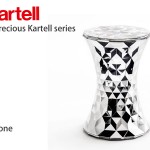 Kartell カルテル Stone ストーン（ロースツール）/クローム