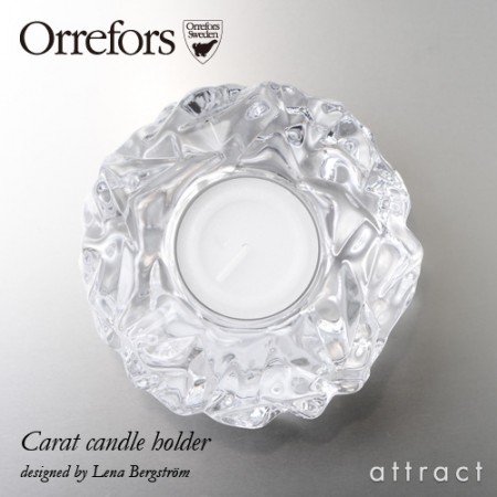 Orrefors（オレフォス） CARAT Candle Holder