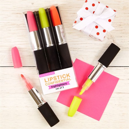 リップスティック蛍光ペン 3本セット