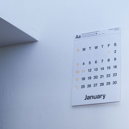 カレンダー2016 / タイプフェイス （D-BROS） 