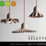 リサイクルペーパーの照明。SELETTI ペンダントライト