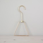 千葉工作所　Brass Hanger – Triangle　真鍮トライアングルタオルハンガー