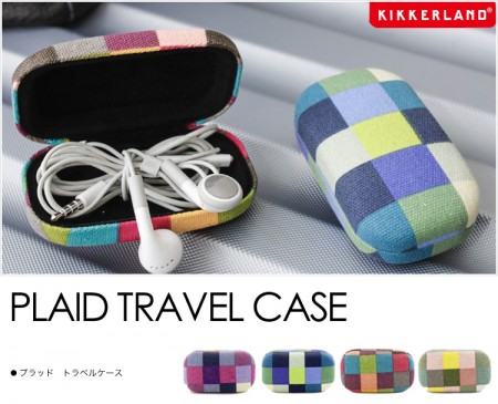 プラッド トラベルケース PLAID TRAVEL CASE 小物入れ