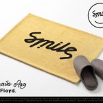 Floyd/フロイド　玄関マット Smile Rug