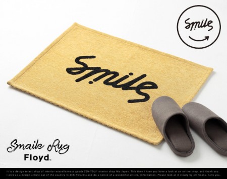 Floyd/フロイド　玄関マット Smile Rug 