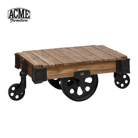 車輪付きテーブル。ACME Furniture GUILD DOLLY TABLE