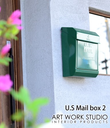 玄関ポストのパワーアップ。U.S MAIL BOX 壁掛け