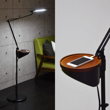 コンセントボックス付き。Slimac LEDIC EXARM LEX-970 3点セット