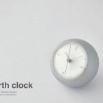 タカタレムノス 壁掛け時計 earth clock