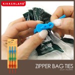 お洒落タイラップ（結束バンド）。ZIPPER BAG TIES