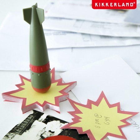 KIKKERLANDミサイルペン&ノートパッド