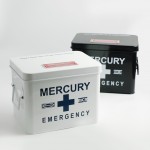 おしゃれ救急箱。MERCURY EMERGENCY BOX