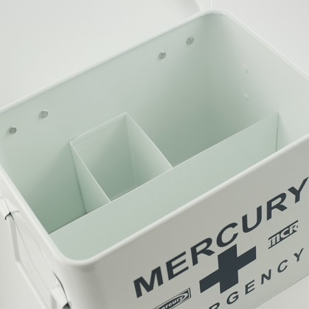 おしゃれ救急箱。MERCURY EMERGENCY BOX