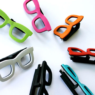 メガネ型バッグハンガー