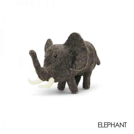 safari felt piggy bank 貯金箱