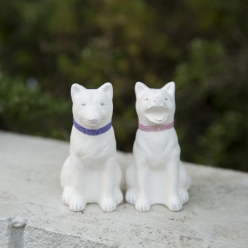 干支の飾り物。番犬 あ・うん