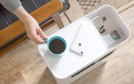 収納できるサイドテーブル。エノッツ ENOTS 